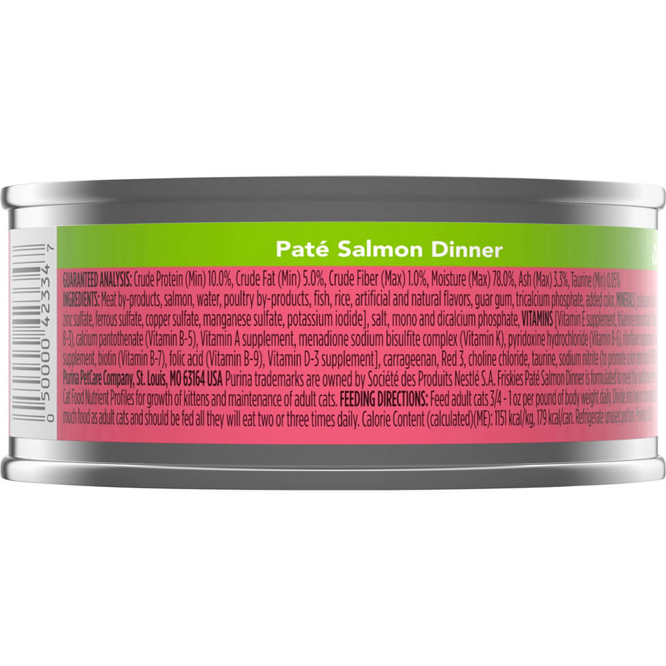 friskies pate salmon dinner