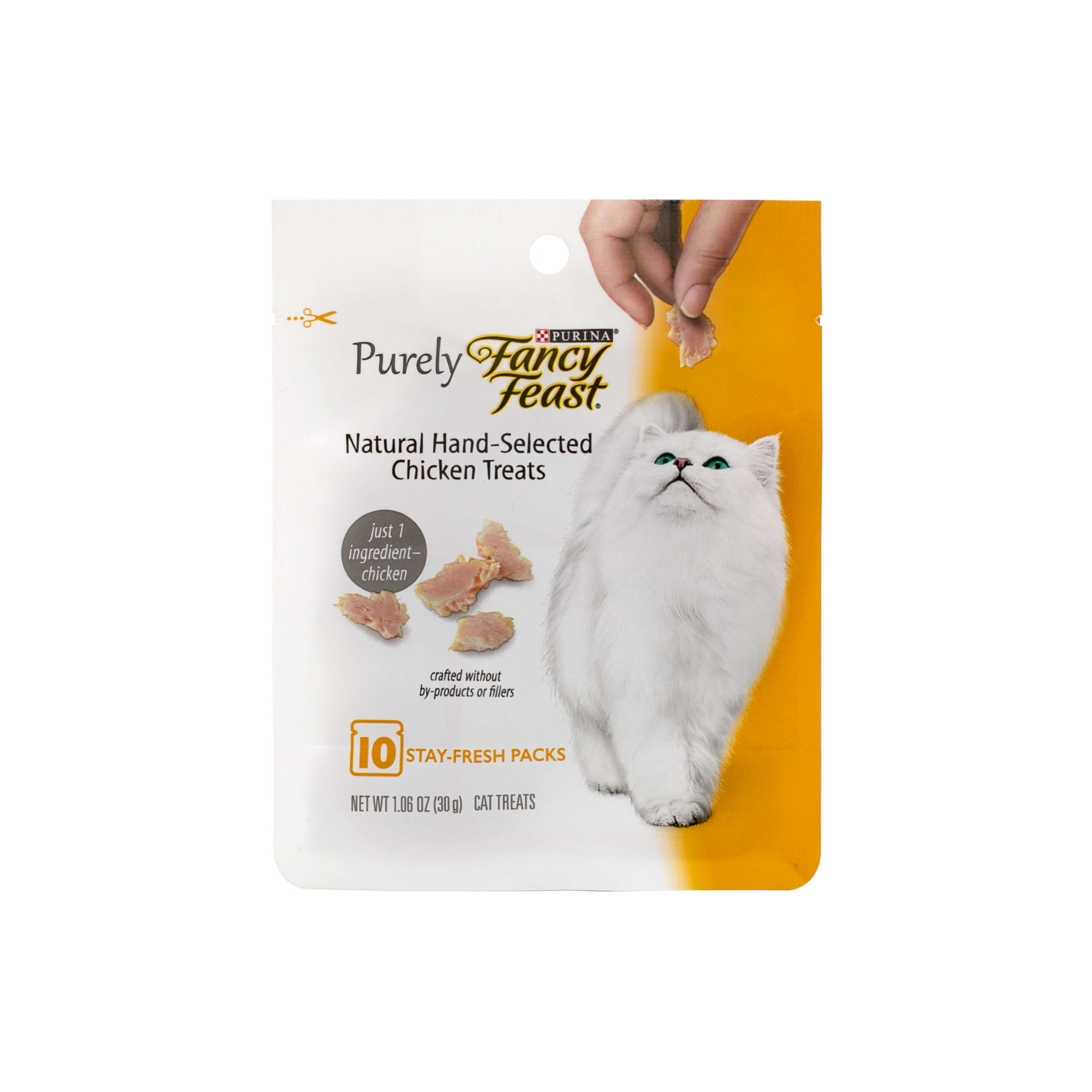 fancy feast hand flaked treats