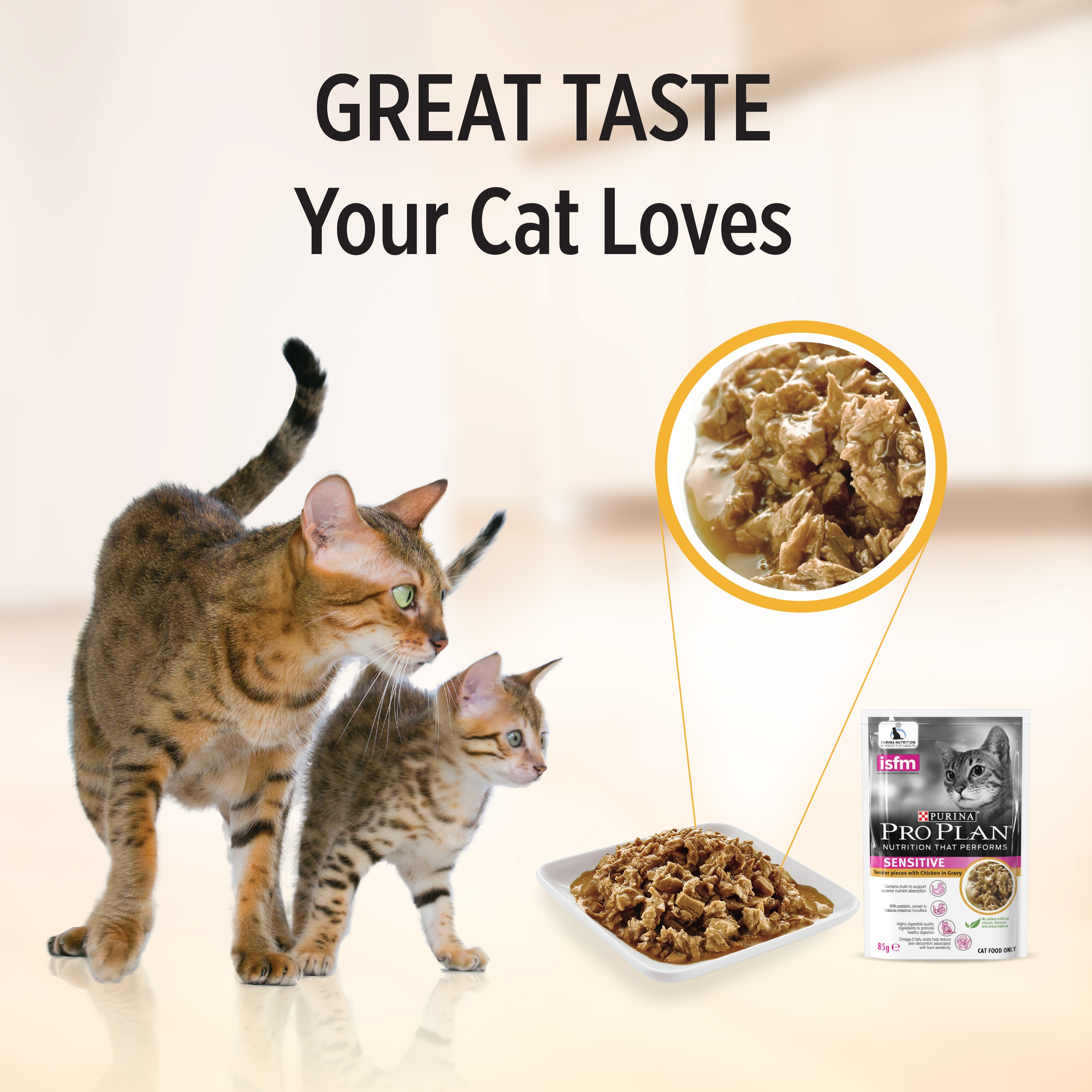 wet food for sensitive cats