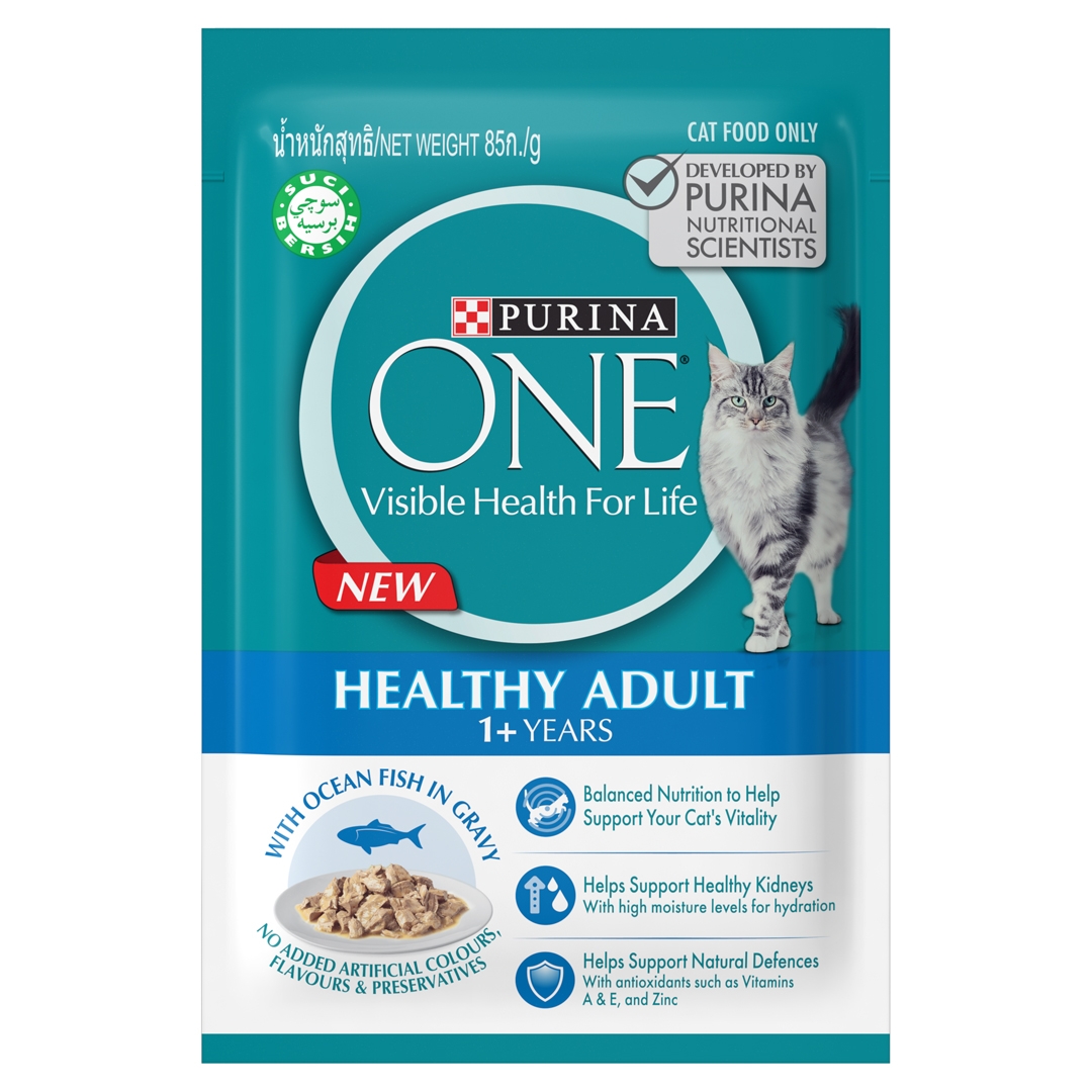 ONE Healthy Adult Ocean Fish Wet Cat Food