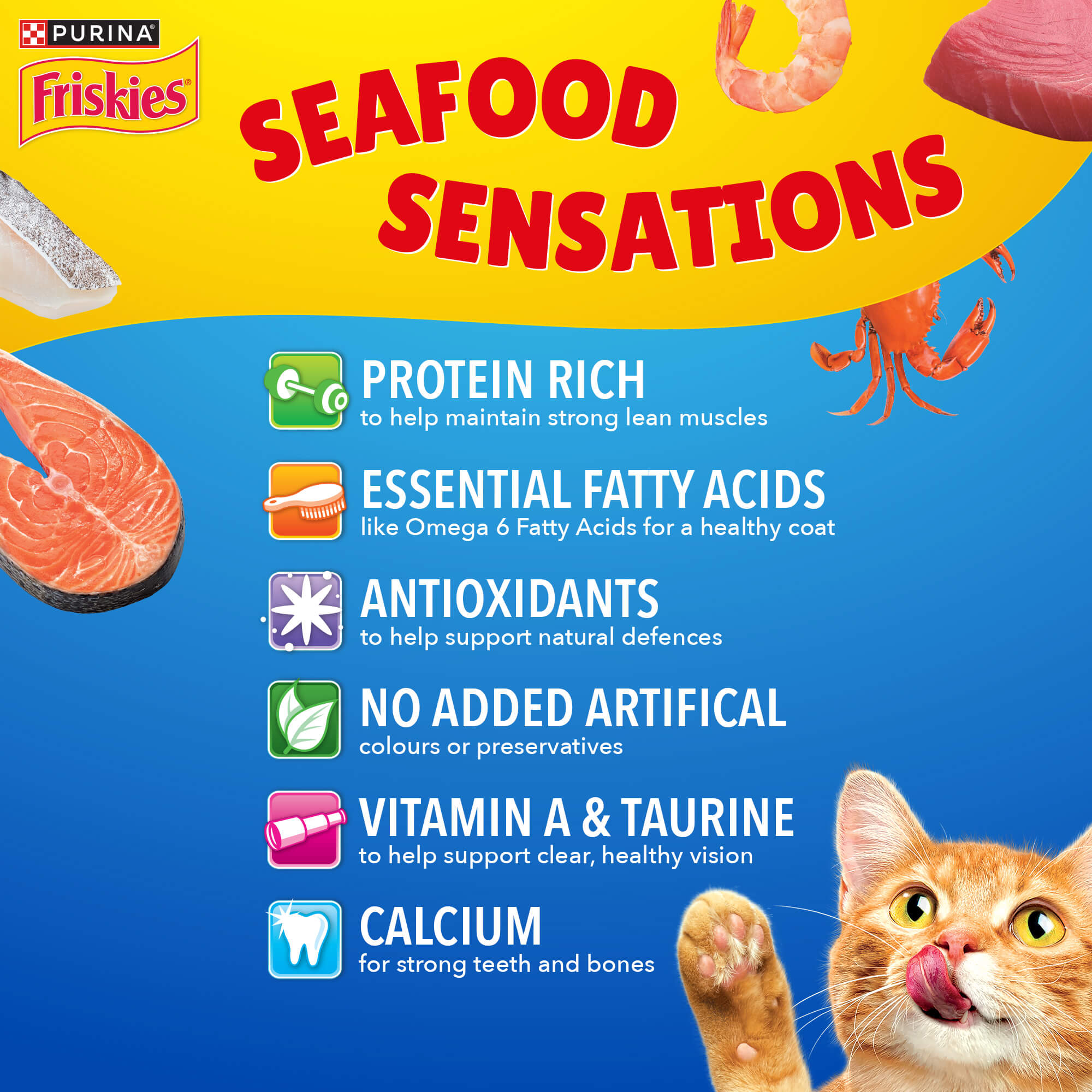 FRISKIES Seafood Sensations Dry Cat Food