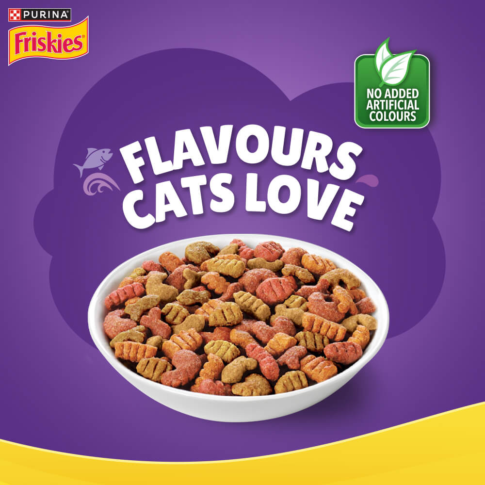 FRISKIES Surfin Favourites Dry Cat Food