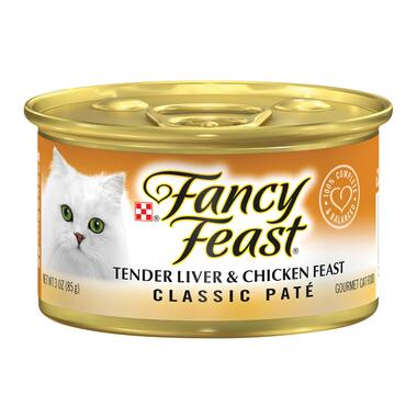 Fancy feast cat outlet food chicken