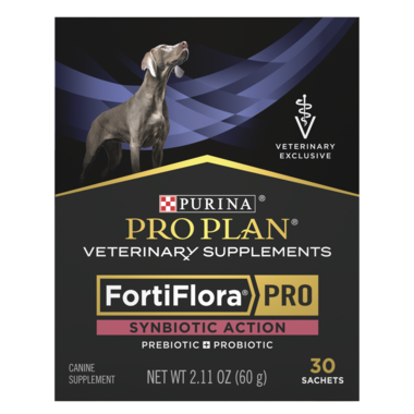 PRO PLAN Veterinary Supplements FortiFlora PRO Canine Prebiotic Probiotic Supplement