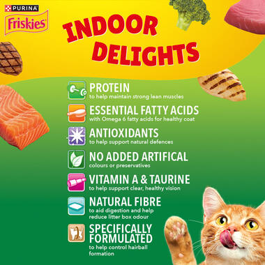 FRISKIES Indoor Delights Dry Cat Food | Purina Singapore