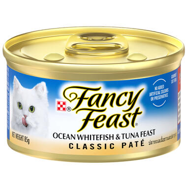 Fancy Feast Classic Ocean Whitefish Tuna Wet Cat Food