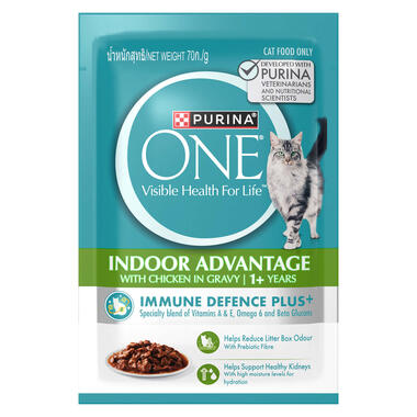 ONE Indoor Advantage Chicken Wet Cat Food