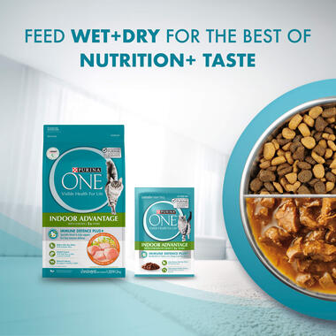 Wet Cat Indoor Advantage Nutrition and Taste